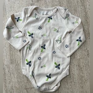 Hanna Anderson Moon and Back Space-Themed One Piece